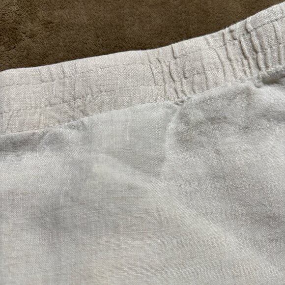 H&M Women’s Linen-Blend Pants – Light Beige – Size L - Picture 5 of 9